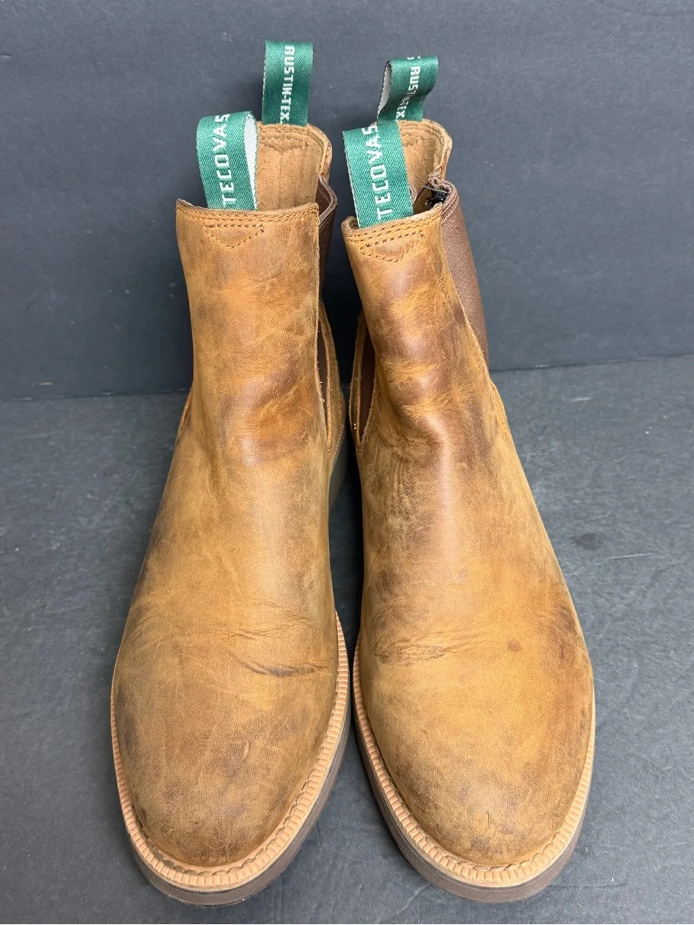 Tecovas Men's Rugged Chelsea Cowhide Boots, Style# M10080CSH, Size 10 D $265